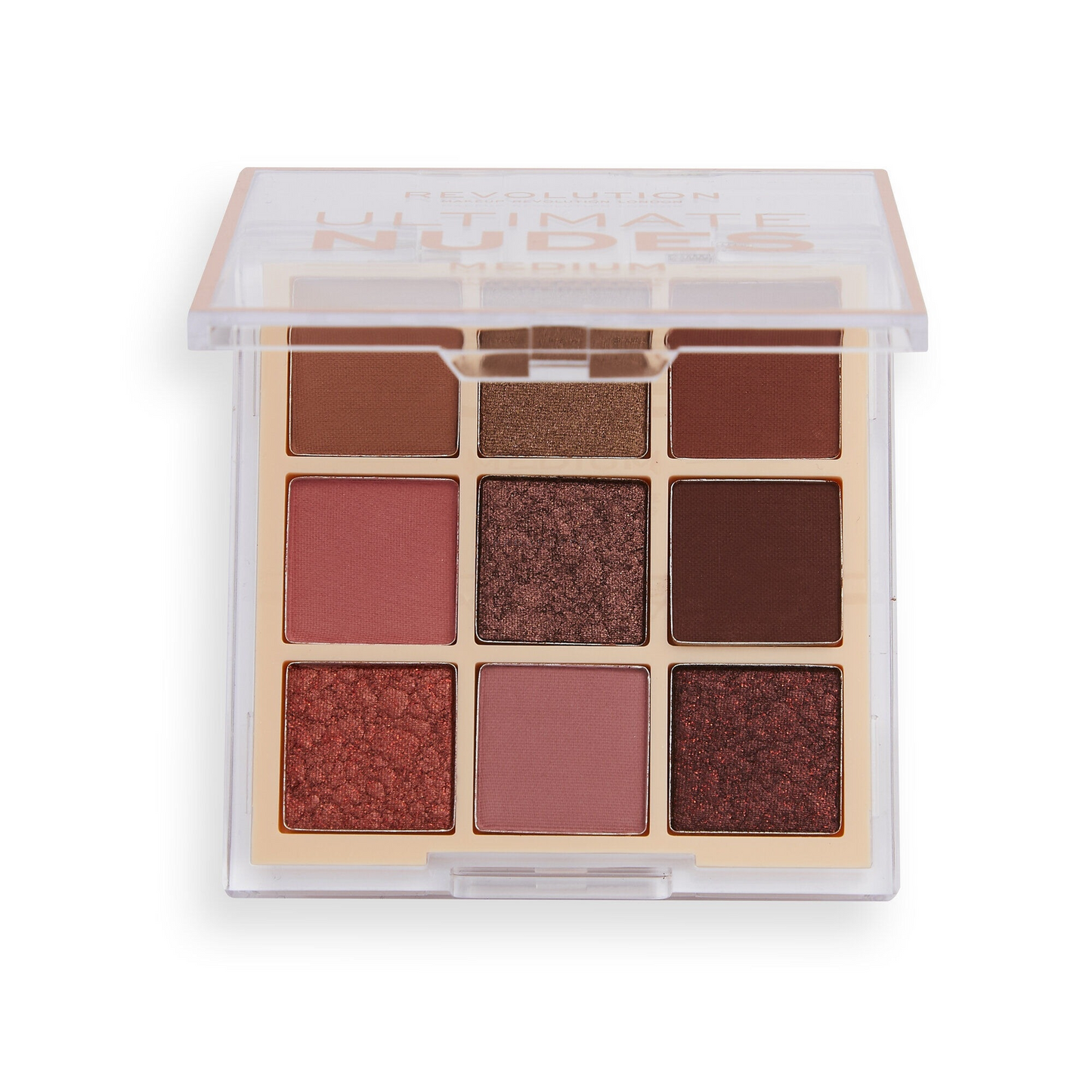 Paleta stínů Makeup Revolution Lisovaný mix povrchových úprav (5057566437127)
