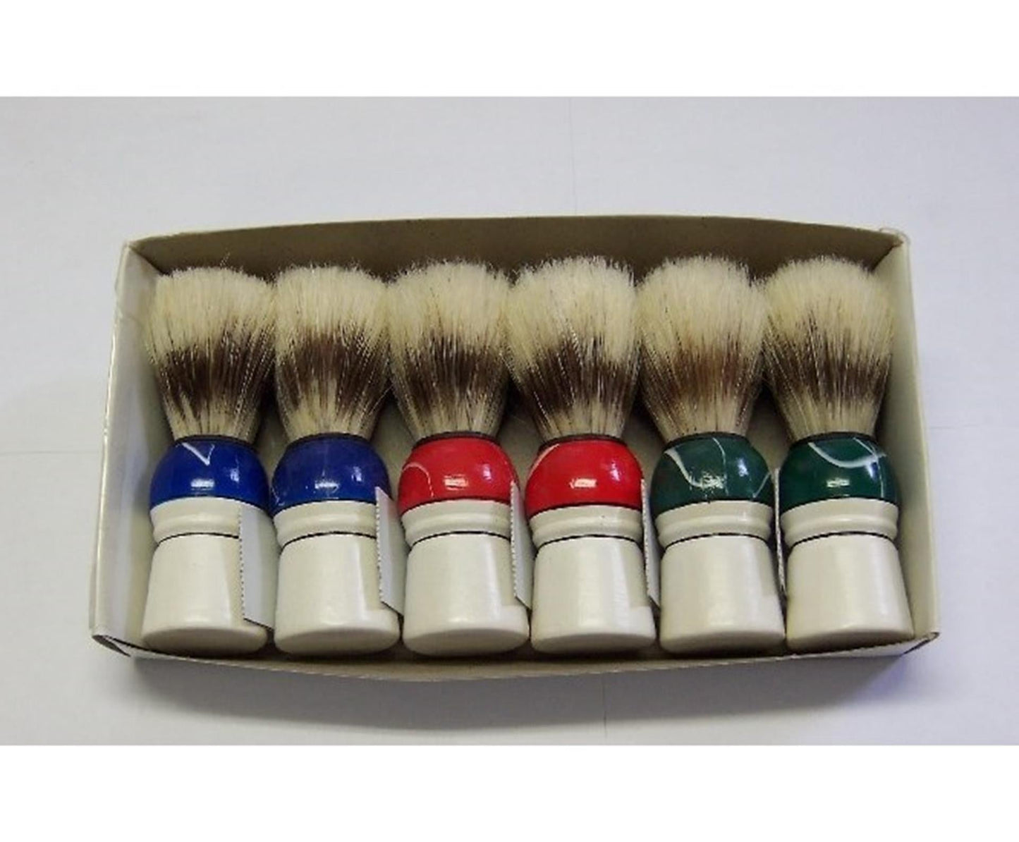 Shaving brushes box of 6 pieces
