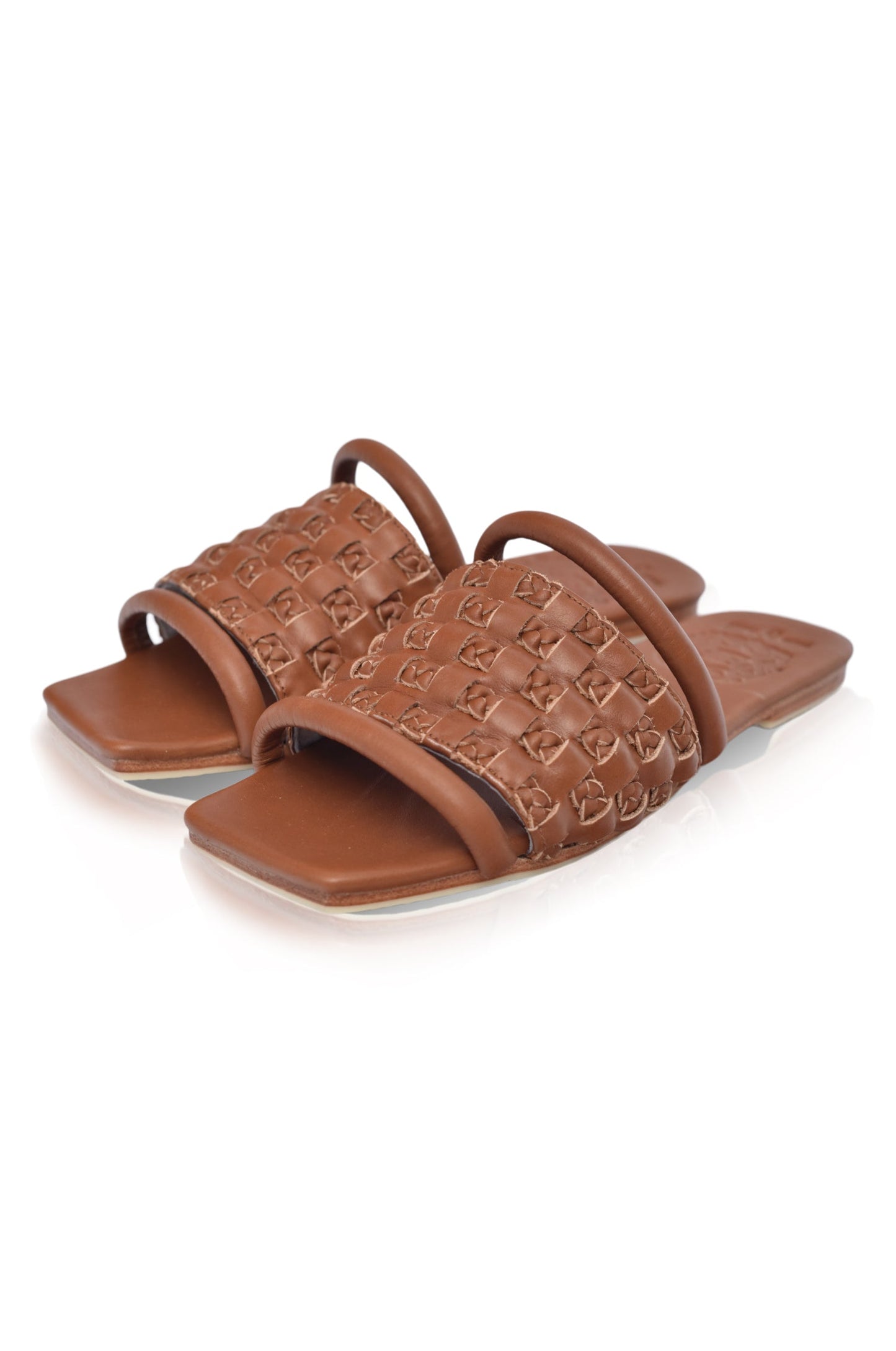 Majorca Leather Slides (Sz. 5)
