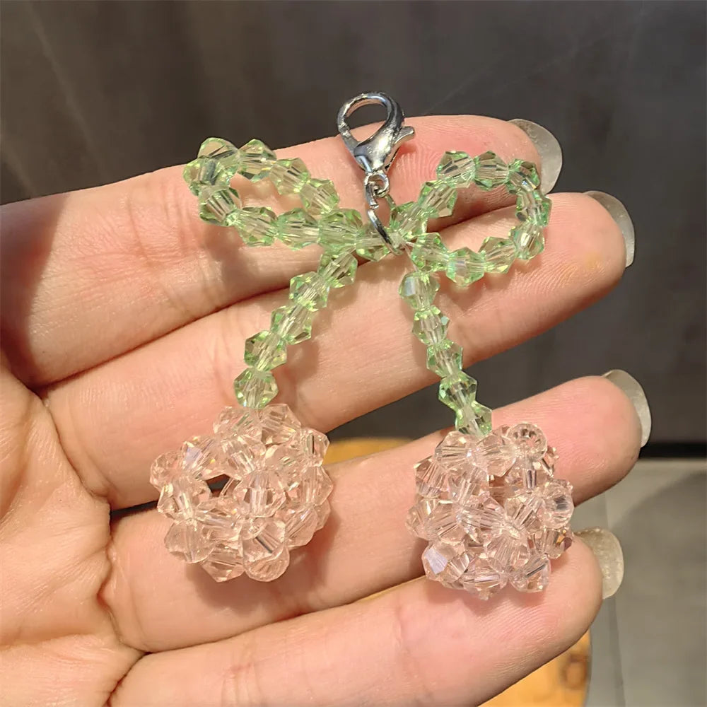 New Pearl Flower Shoes Accessories Fruit Crystal Shoe Charm Buckle Shoe Laces Charms for Sneakers Decorations 1Pcs