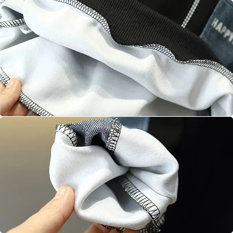 2026 Toddler Boys Clothes Set Spring Autumn Polo Collar Long Sleeve Sweatshirt Pants 2 Piece Outfits Kids Boys Casual Tracksuit
