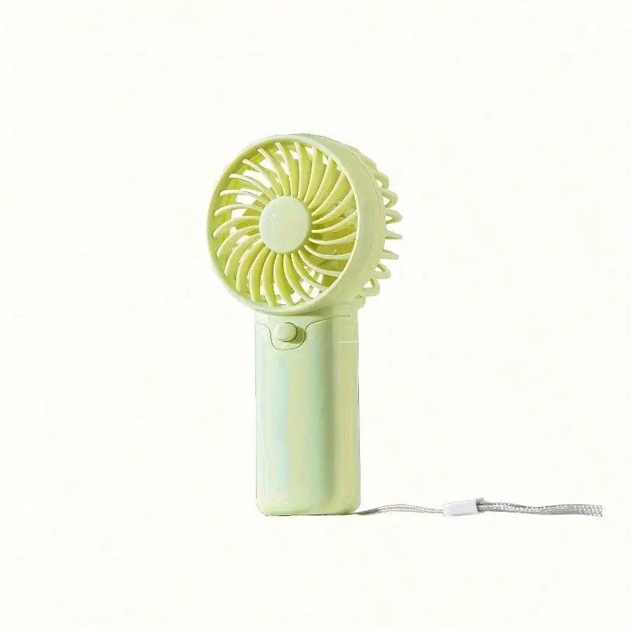 2025 Latest Portable Fan, Compact Handheld Fan - Portable, Battery-Powered Personal Cooling Device for Travel & Outdoor Use
