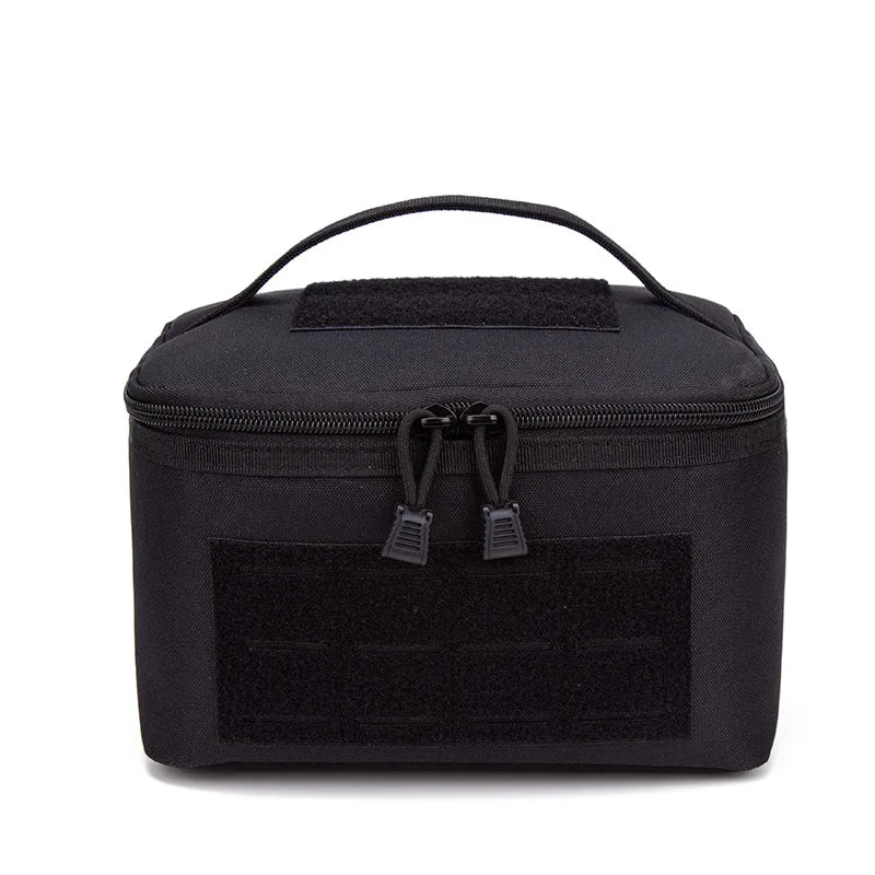 Portable Rifle Cartridge Bag Pistol Ammo Pouches Ammunition Box for Outdoor Hunting Shooting Bullet Storage EDC Handbag
