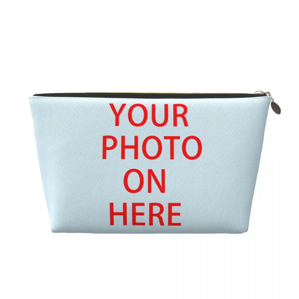 Custom Custom Your Design Makeup Bag Women Travel Cosmetic Organizer Cute Customized Logo Printed Storage Toiletry Bags
