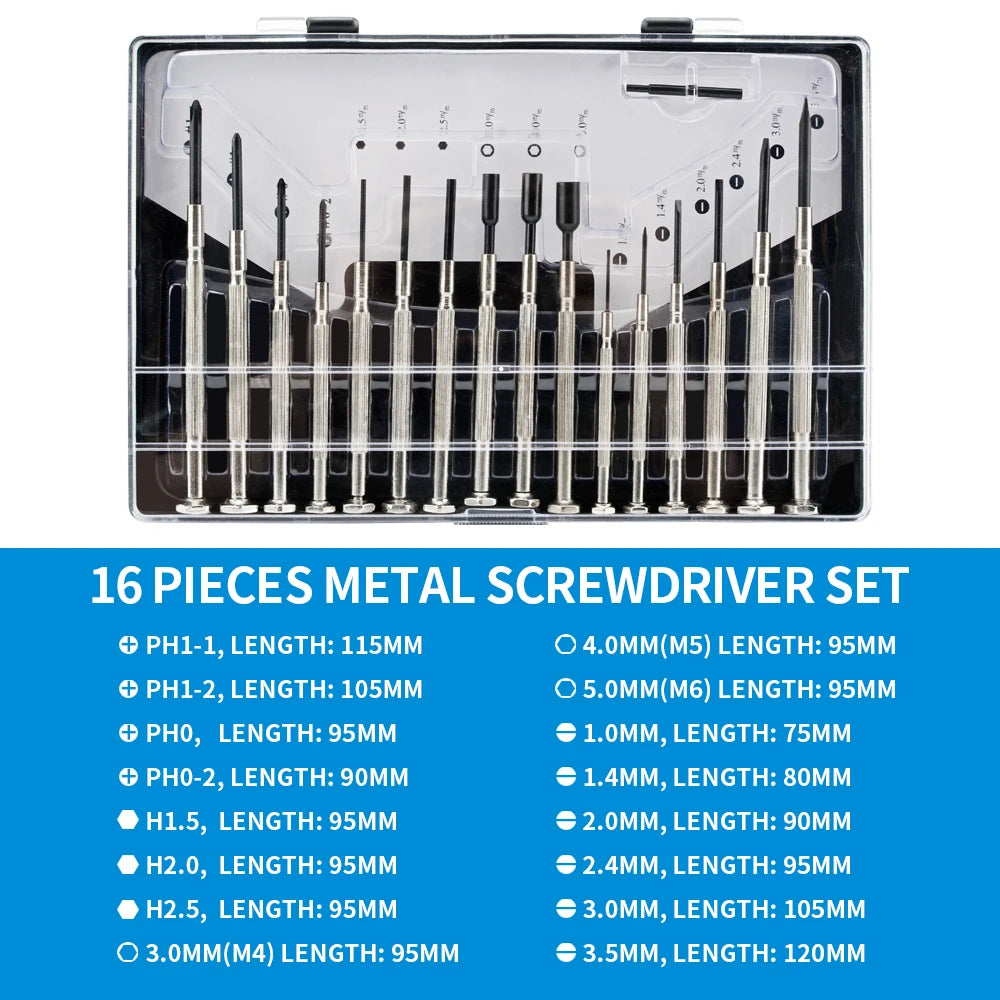 Precision Screwdriver Set Corrosion Resistance Anti Rust DurabIlity Equipment Repair Tool Set For Watches Glasses