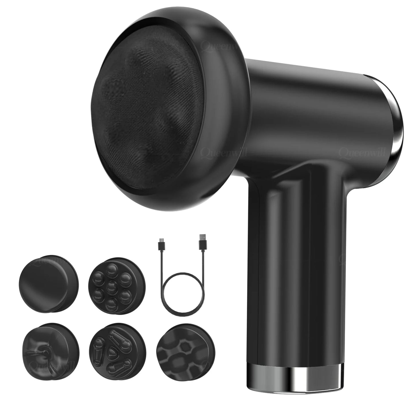 Portable Body Shaping Massager Massage Gun Deep Muscle Tissue Massage Device For Relaxing Fitness Weight Loss 6 Gears,Ideal Gift
