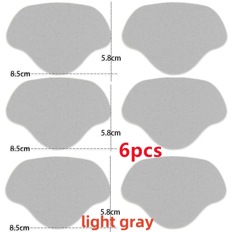 Patch Repair Shoes Heel Foot Care 4/6pcs New Sports Shoes Patches Heel Breathable Shoe Pads Patch Sneakers Protector Adhesive