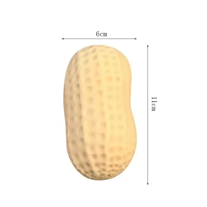 Peanut Stress Ball Crunchy Squeeze Bal Squishy Toy Simulated Peanut Squeeze Stress Relief Buttery-Soft Feel ASMR Sensory Adults