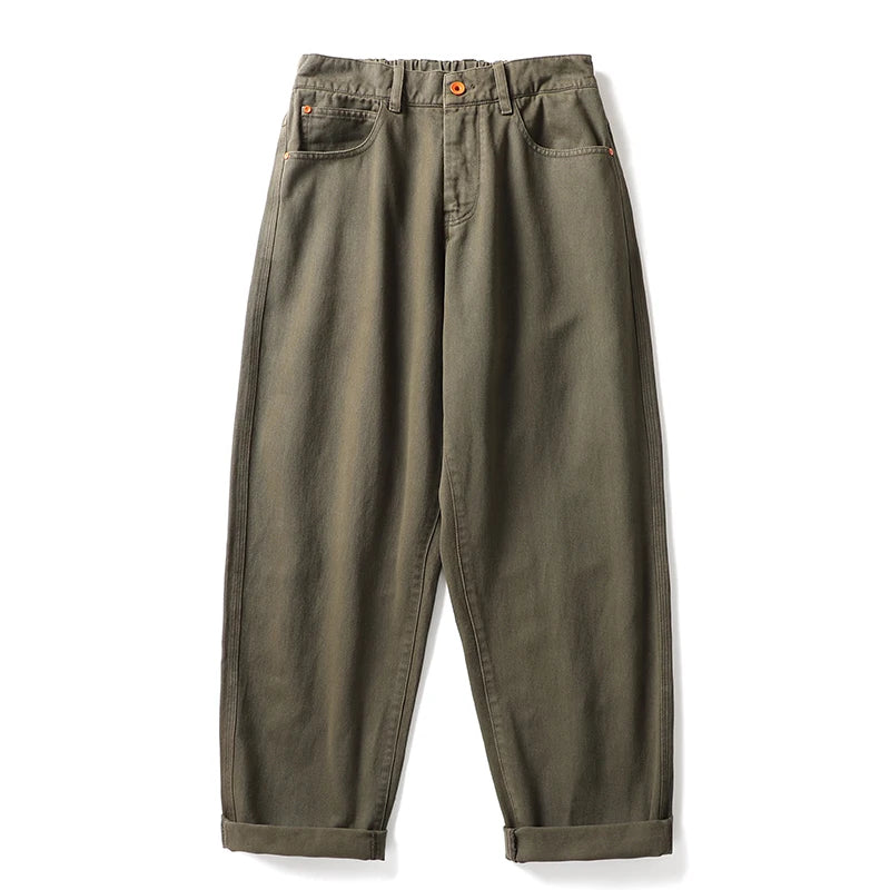 Japanese Streetwear High Quality Cargo Pants For Men Clothing Harajuku Casual Straight-Leg Trousers Korean Fashion Baggy Pants