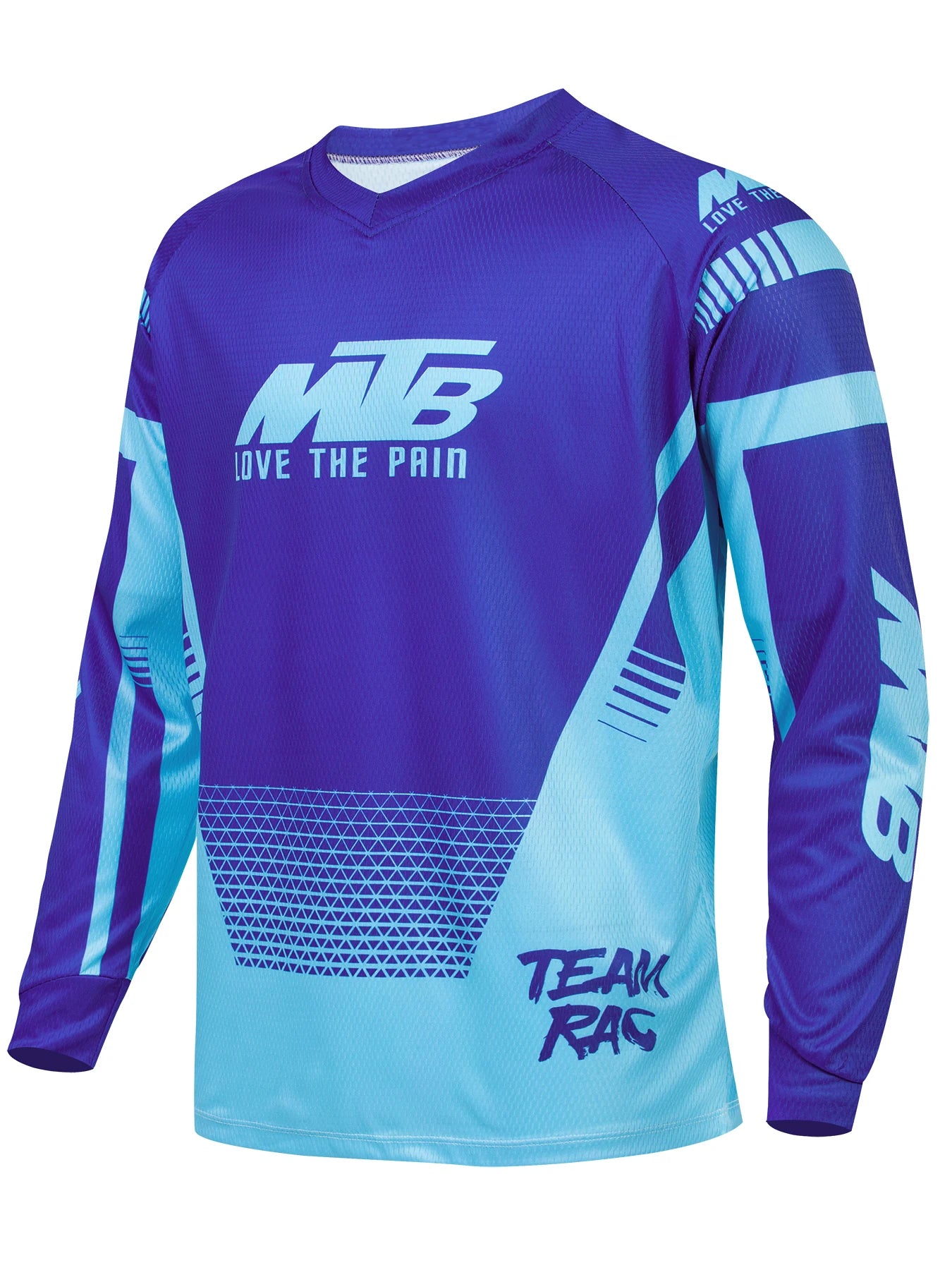 Men Breathable Enduro Mtb Motocross Mountain Bike Jersey Cycling Top off Road Riding Quick Dry Sports Wear Cycling Top