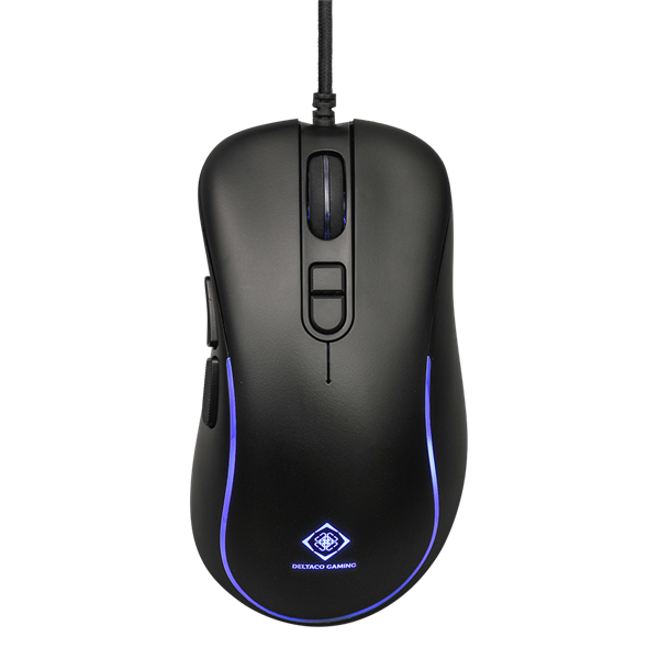 DELTACO GAMING DM120 Vezetékes Gaming Egér 3200 DPI, RGB LED