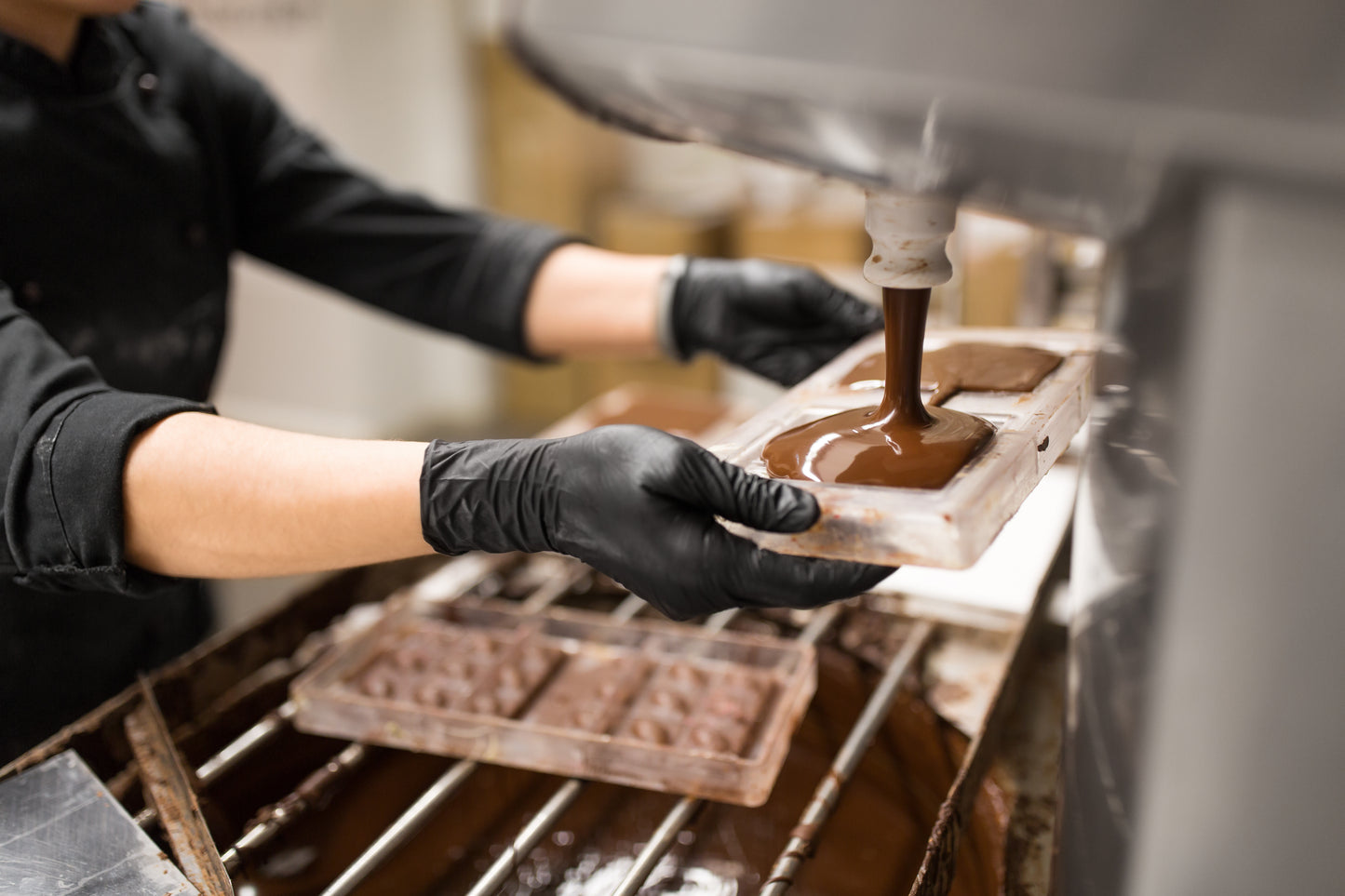 Chocolate nougat spread with 10 vitamins