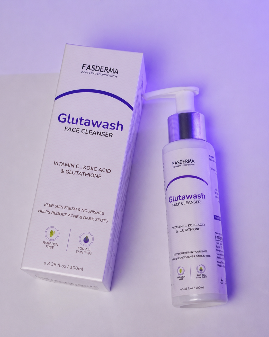 Glutawash Face Cleanser, 85ml