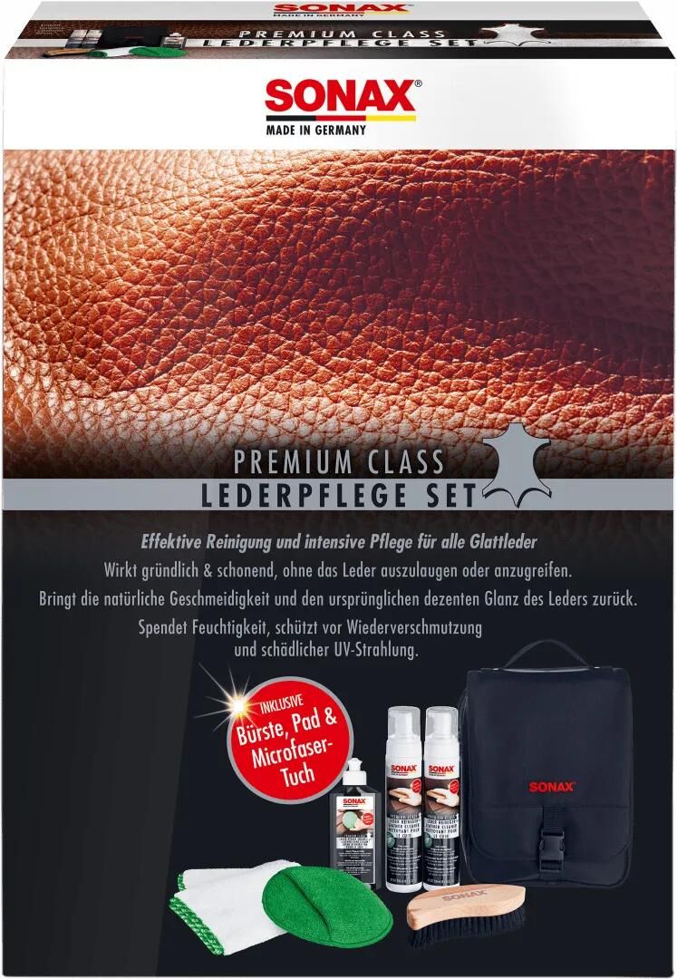 Sonax Leather Care Products Premium Class Leather Care Set Premium Class