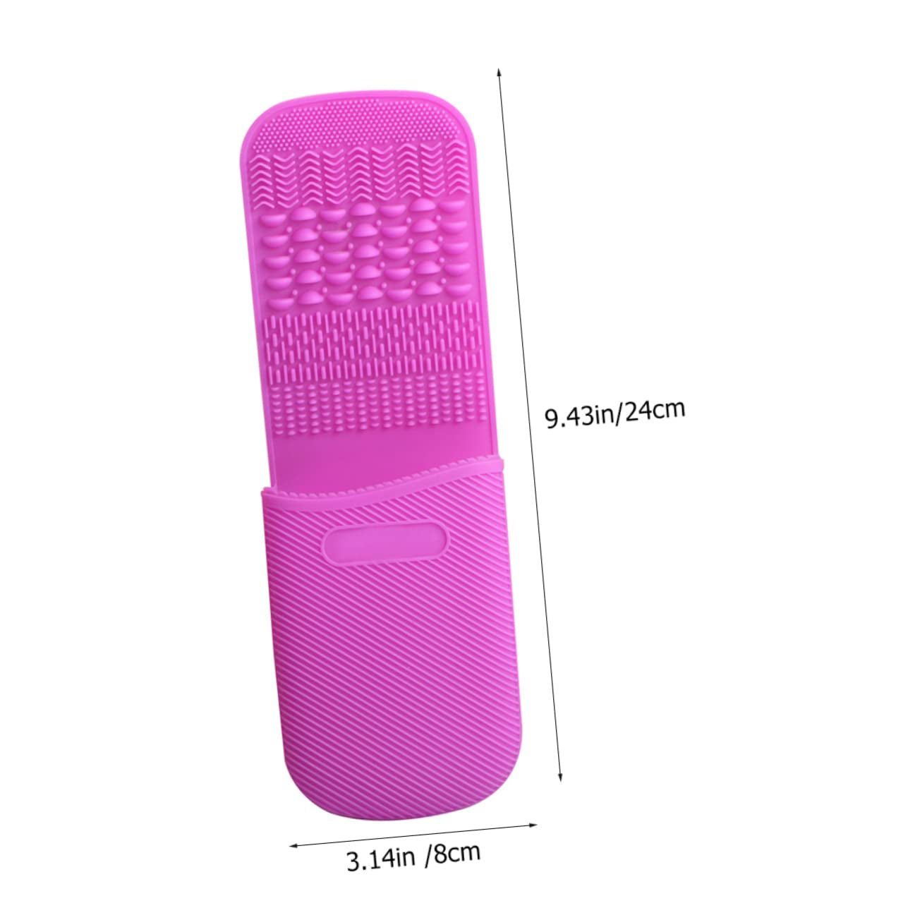 Silicone Makeup Brush Cleaning Pad Cosmetics Brush Cleaner Mat for Effortless Daily Cleaning and Travel Compact Design Silicone Material