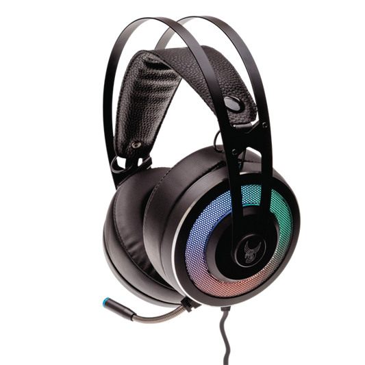 Căști de gaming L33T Gaming NEBULIR RGB, negru (160397)