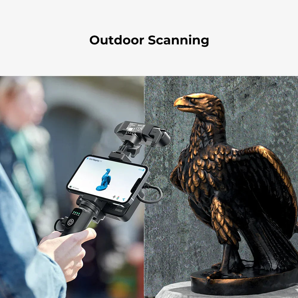 Creality CR-Scan Ferret Pro 3D Scanner Portable 0.1mm Anti-shake Tracking Wireless Scanning Suitable for Outdoor Scanning