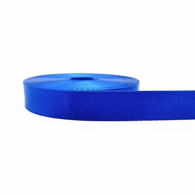 2 Yards 38mm High Quality Blue Yellow Red Strap Nylon Webbing Herringbone Pattern Knapsack Strapping Sewing Bag Belt Accessories