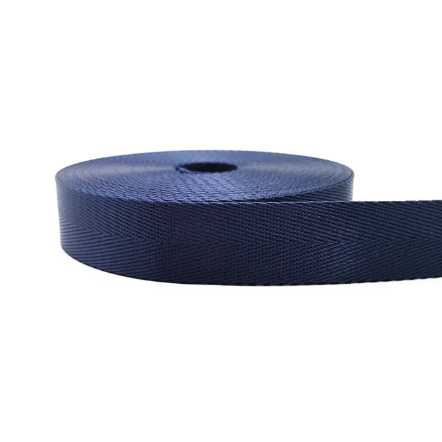 2 Yards 38mm High Quality Blue Yellow Red Strap Nylon Webbing Herringbone Pattern Knapsack Strapping Sewing Bag Belt Accessories