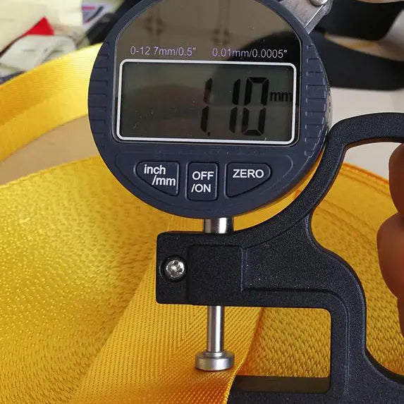 2 Yards 38mm High Quality Blue Yellow Red Strap Nylon Webbing Herringbone Pattern Knapsack Strapping Sewing Bag Belt Accessories