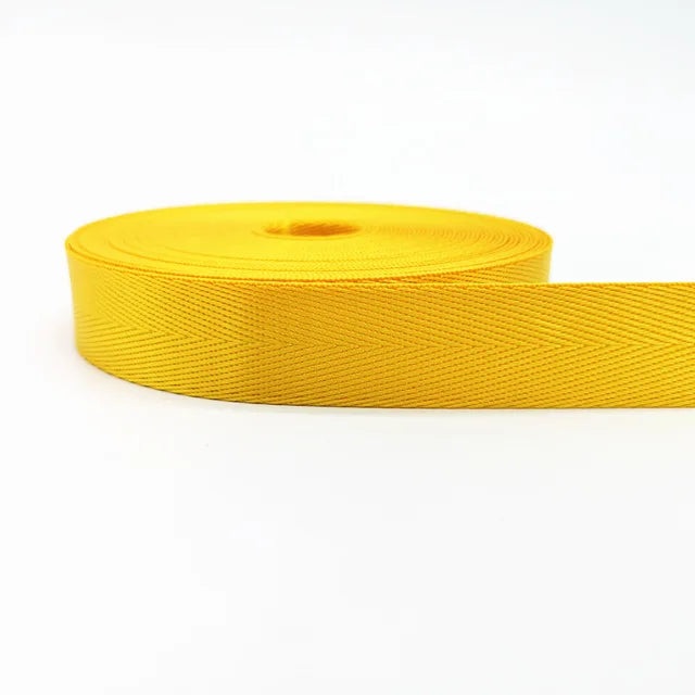 2 Yards 38mm High Quality Blue Yellow Red Strap Nylon Webbing Herringbone Pattern Knapsack Strapping Sewing Bag Belt Accessories