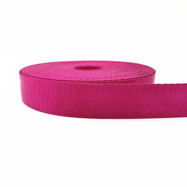 2 Yards 38mm High Quality Blue Yellow Red Strap Nylon Webbing Herringbone Pattern Knapsack Strapping Sewing Bag Belt Accessories
