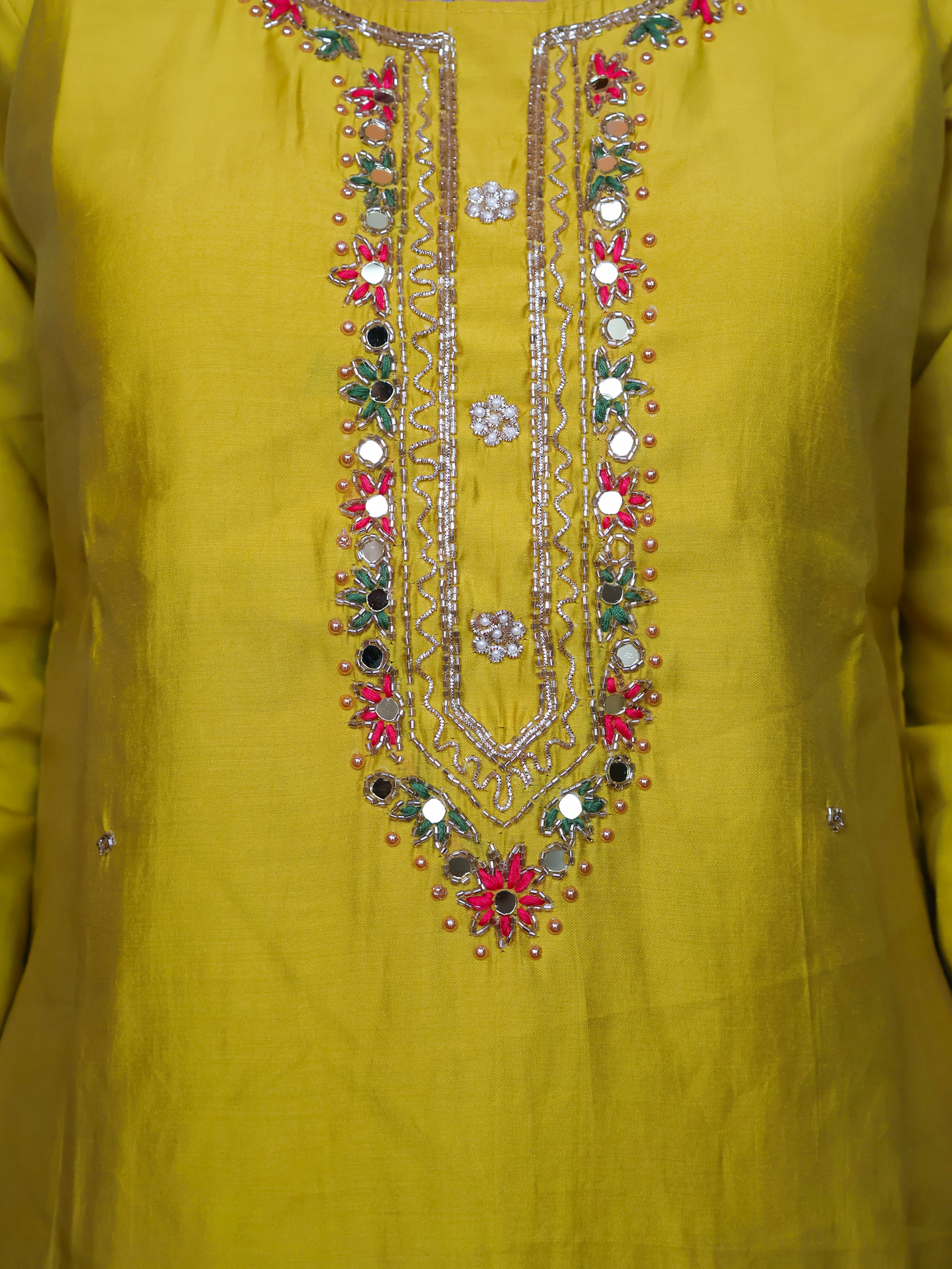 Women's Cotton Kurta-Pant, and Dupatta Set