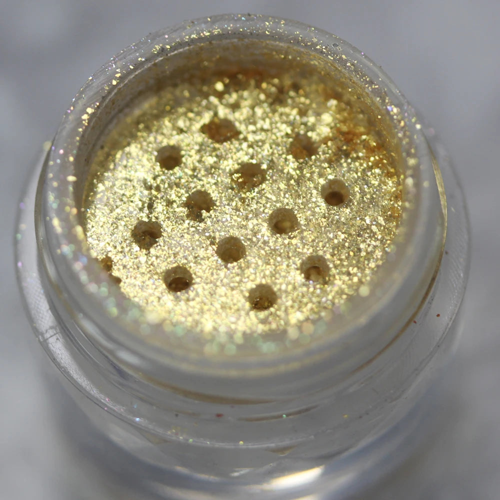 Cosmetic Beautiful Multichrome Loose Face Sparkly Diamond Pigment Powder Dust Safe for Eyeshadow Makeup Body Lipgloss Nail Art