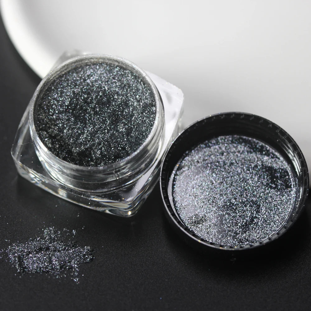 100colors Cosmetic Diamond Highlighter Pigment Eyes Loose Powder Makeup Pearlescent Shiny Eyeshadow Lipgloss Resin Craft DIY