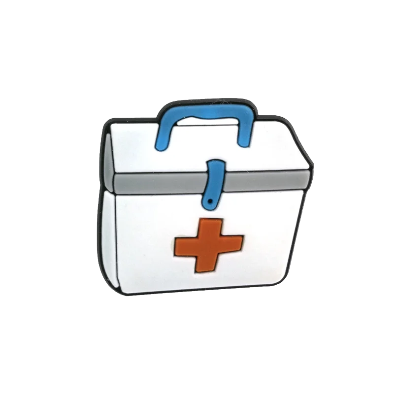 1/50PCS Cute Medical Style Shoe Charms,Heart Nurse Pill Pin Accessories for Sandals,Stethoscope Dental Shoes Clogs Buckle