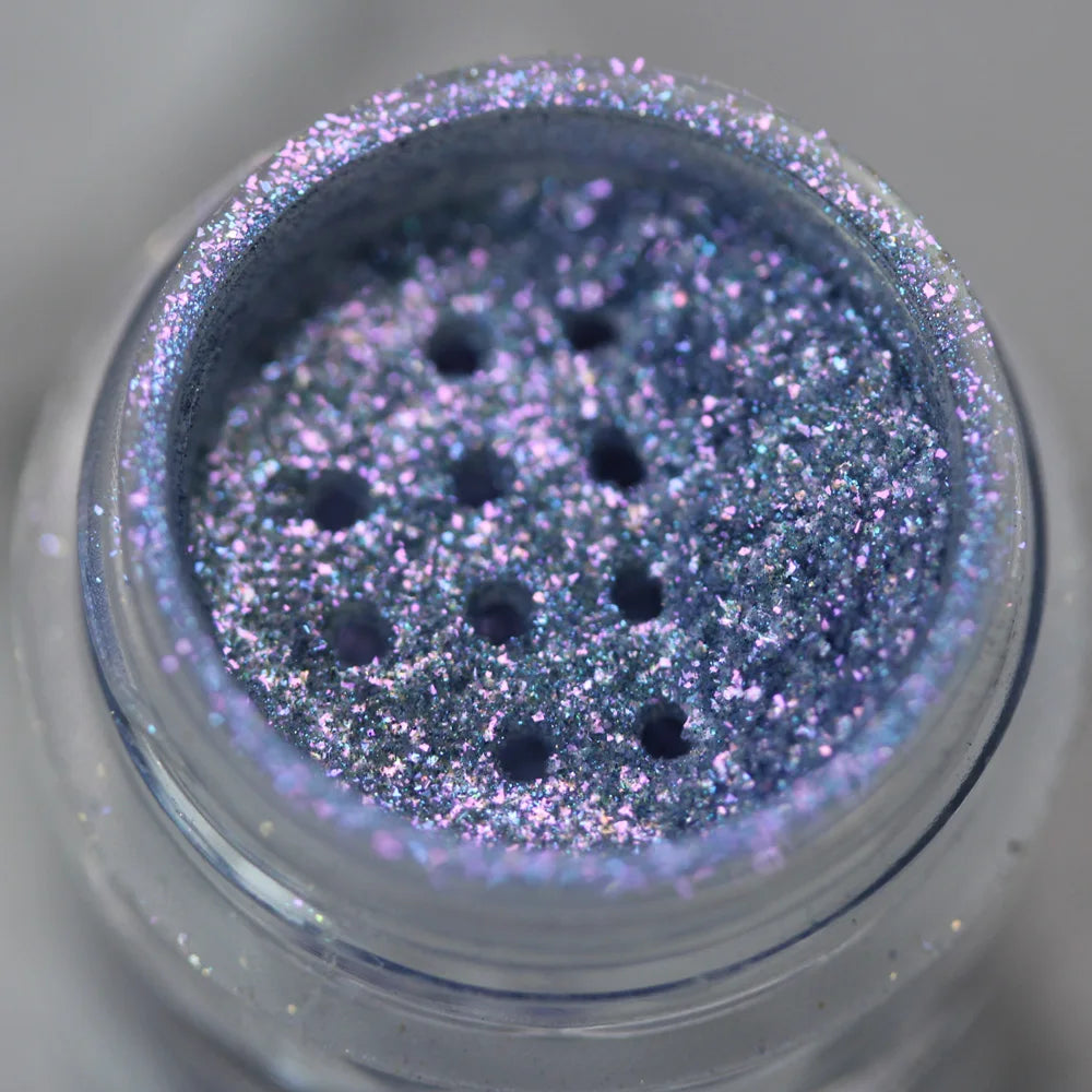Cosmetic Beautiful Multichrome Loose Face Sparkly Diamond Pigment Powder Dust Safe for Eyeshadow Makeup Body Lipgloss Nail Art