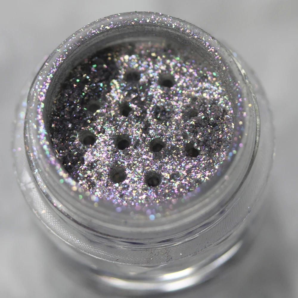Cosmetic Beautiful Multichrome Loose Face Sparkly Diamond Pigment Powder Dust Safe for Eyeshadow Makeup Body Lipgloss Nail Art