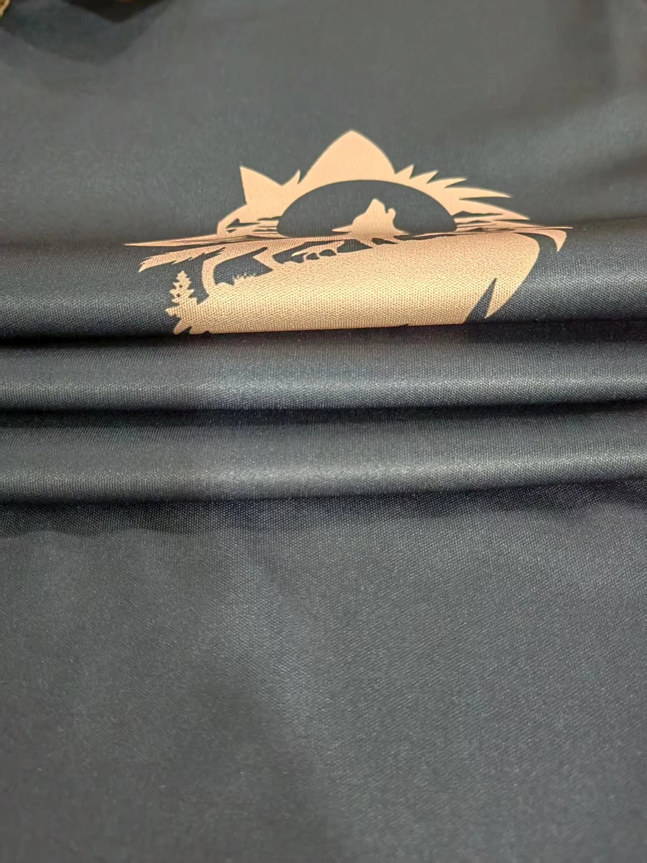 New color blocking camouflage printed short sleeved polo shirt summer fashion men's wolf print casual sports T-shirt