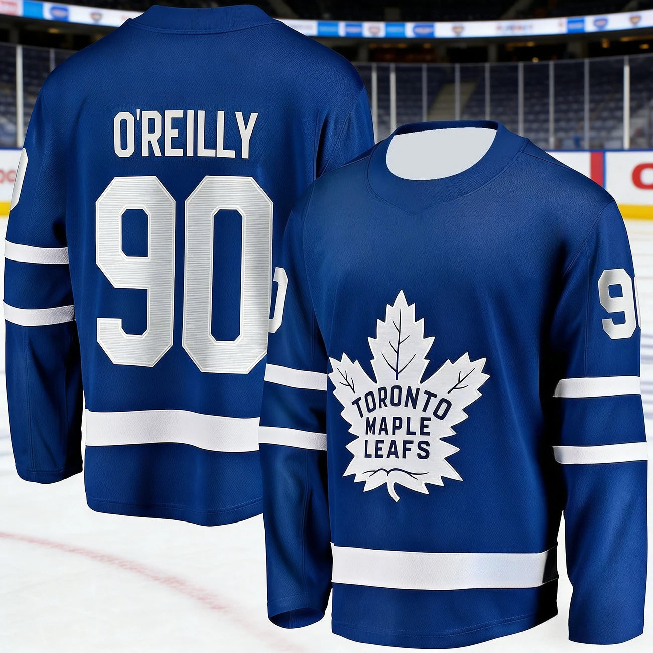 2026 Men's New Toronto Ice Hockey Training Jersey with 3D Print, Breathable, Moisture-Wicking Long-Sleeved T-Shirt Kids