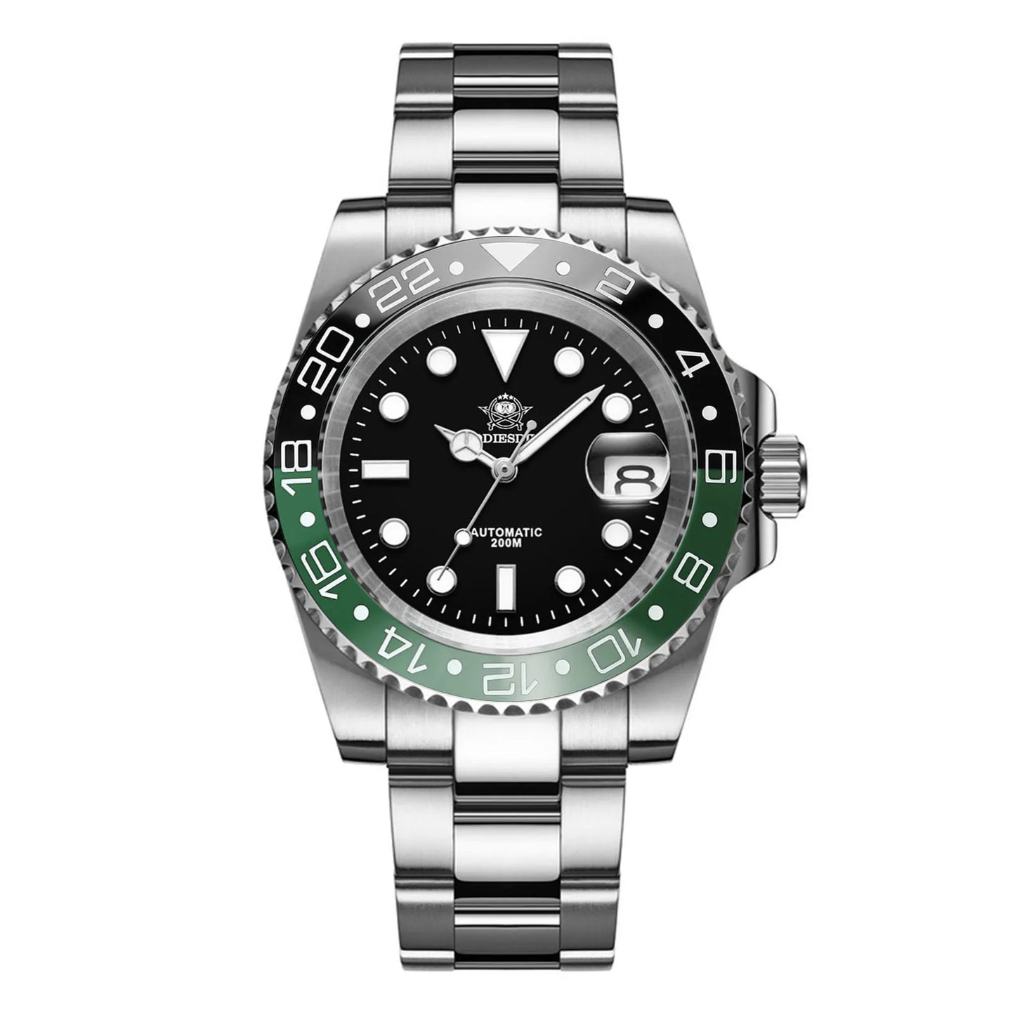 ADDIESDIVE Luxury New Men's Watches Waterproof Sapphire Automatic Mechanical Watches Stainless Steel Luminous Dive Watch For Men