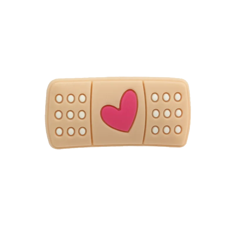 1/50PCS Cute Medical Style Shoe Charms,Heart Nurse Pill Pin Accessories for Sandals,Stethoscope Dental Shoes Clogs Buckle