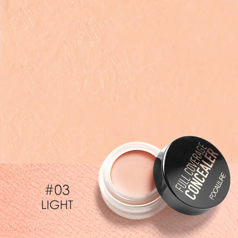 Wholesale FOCALLURE Waterproof Full Coverage Concealer Cream Oil-control Moisturizing Lightweight Foundation Makeup Cosmetics