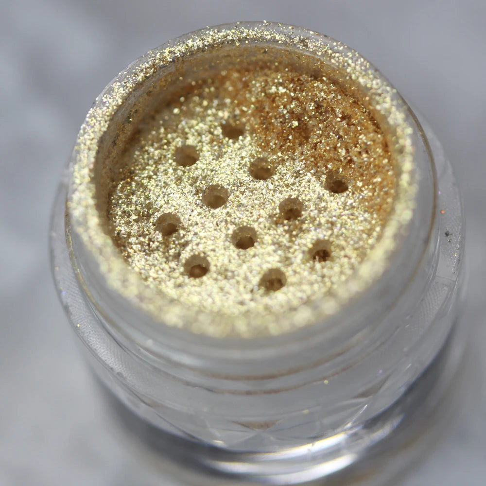 Cosmetic Beautiful Multichrome Loose Face Sparkly Diamond Pigment Powder Dust Safe for Eyeshadow Makeup Body Lipgloss Nail Art