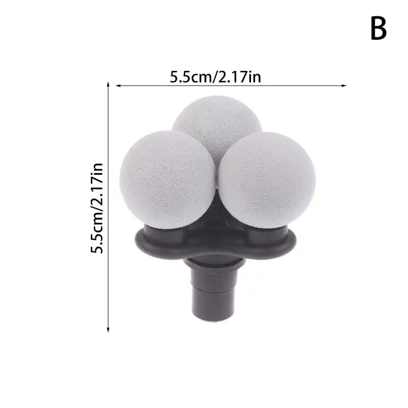 Massage Gun Replacement Heads Muscle Stimulator Body Relaxation Shaping Exercising Fascia Gun Neck Shoulder Massager Head tool