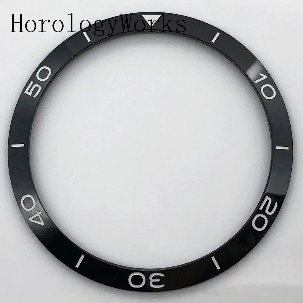 39mm Ceramic Bezel Watch Parts Fit 41mm Automatic Mechanical Watches Black Blue Green
