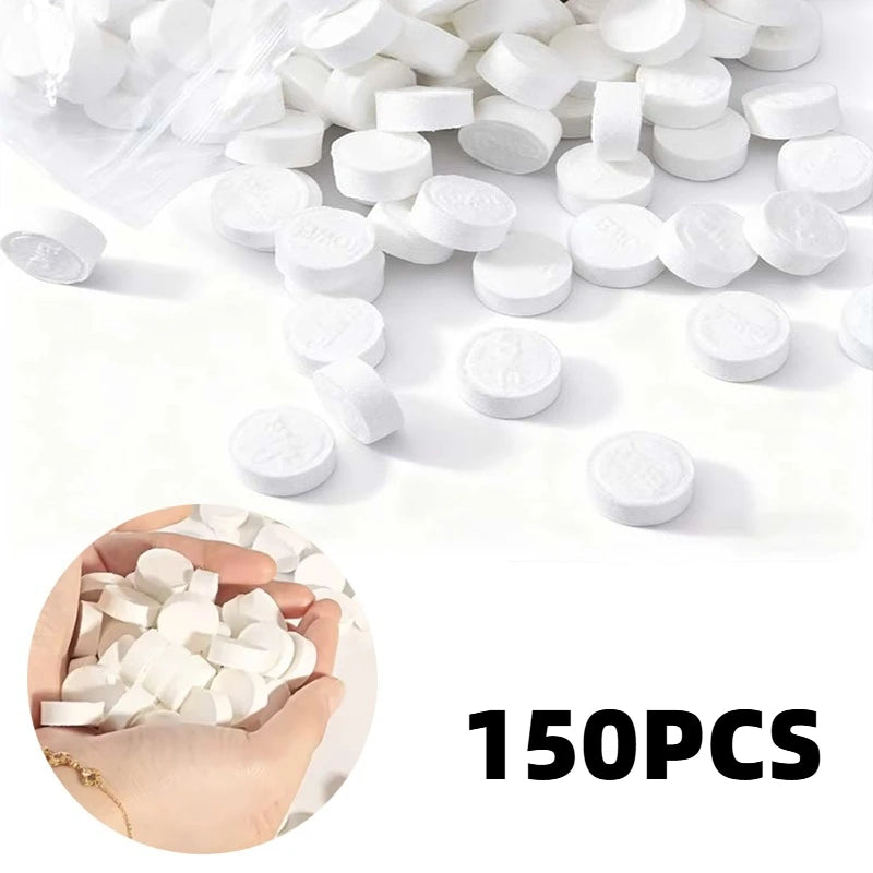 150PCS Compressed Towel Disposable Portable Face Cleaning Soft Compressed Hand Wipe Towel Makeup Removal Soft Comfortable