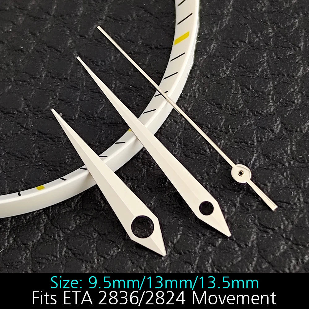 High Quality ETA-Series Hands Green Super Luminous Fits ETA 2824 2892 2836 2834 Movement Watch Accessories Watches For Men
