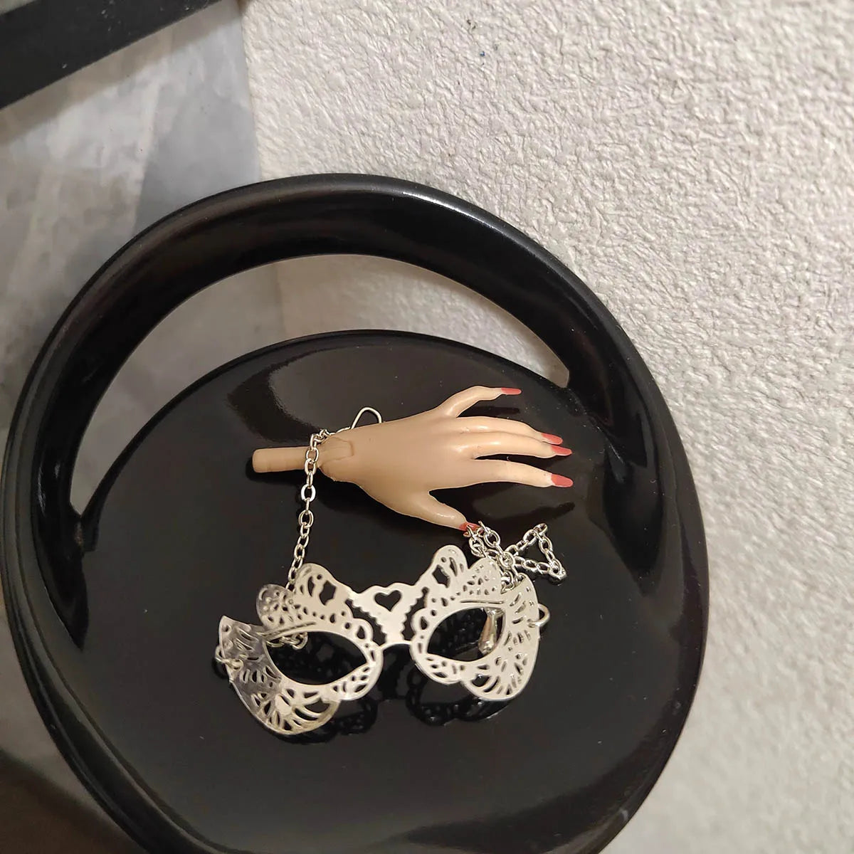 1/6 Doll Jewellery Accessories Fashion Exquisite Makeup Ball Cosplay Metal Eye Mask 30cm Supermodel Doll Dinner Party Dress Up