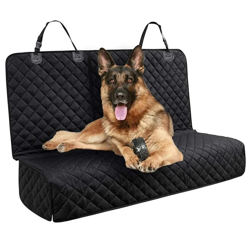 Waterproof Pet Dog Car Seat Cover for Back Seat Auto Rear Protector Mat Nonslip Universal Safety for Outing Travel Use
