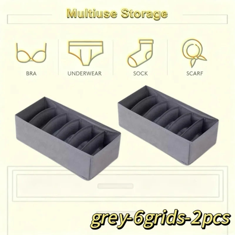 Drawer Underwear Socks Bra Storage Box Clothes Storage Organizer Underwear Bag Household Wardrobe Box Cabinet Drawer Organizer