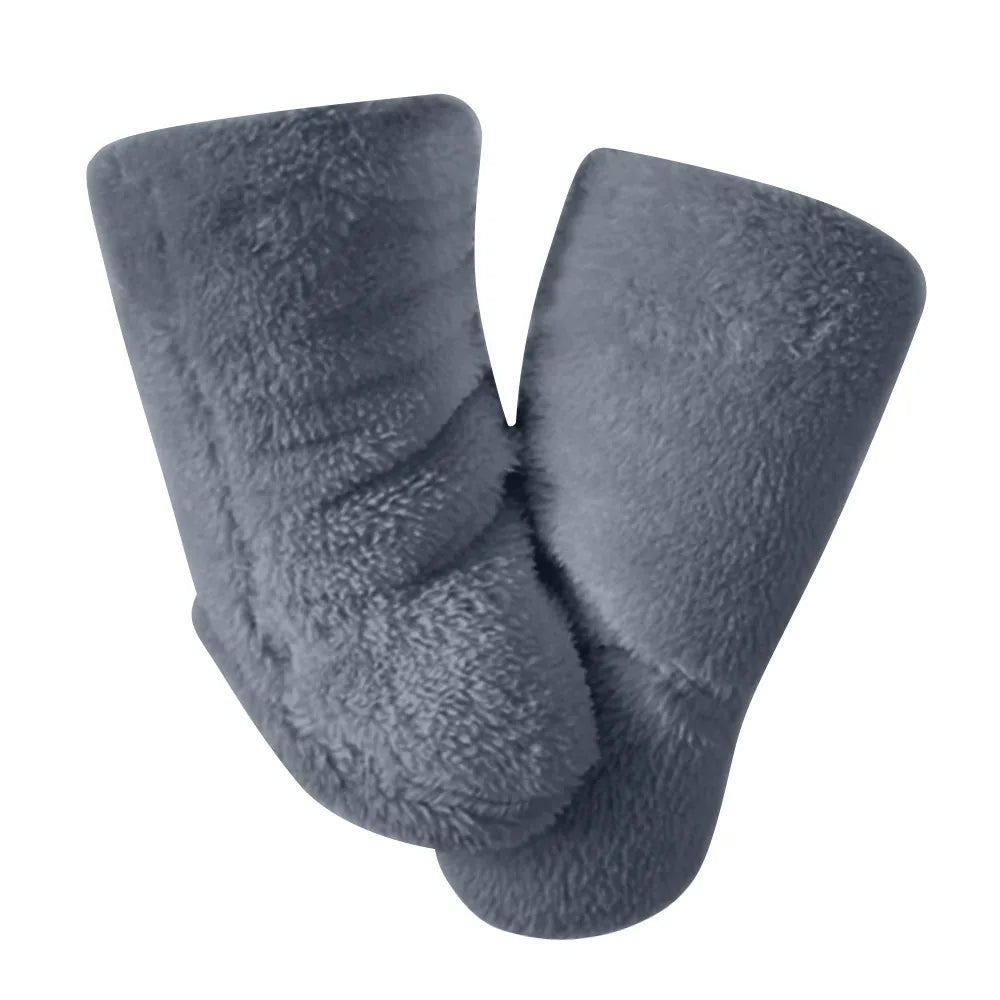 1 Pair Casual Thickened Newborn Baby Socks Anti-slip Solid Color Kids Floor Socks Warm Baby Foot Warmer Infant Winter