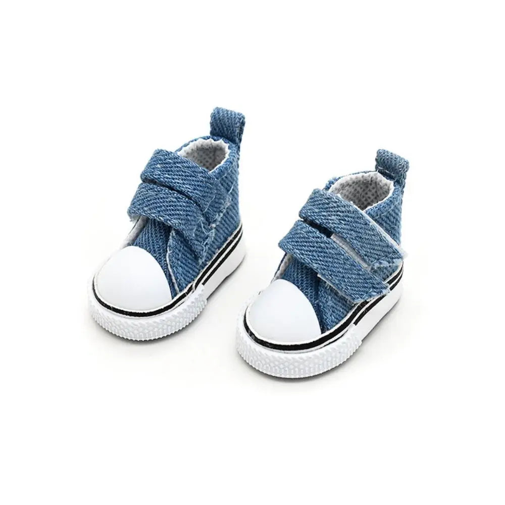 Dolls Accessories 3.5CM Sneakers Shoes Mini Shoes For Children Blyth Shoes Canvas Shoes Shoes