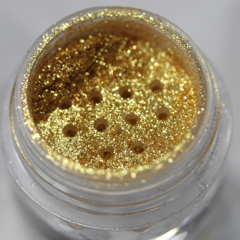 Cosmetic Beautiful Multichrome Loose Face Sparkly Diamond Pigment Powder Dust Safe for Eyeshadow Makeup Body Lipgloss Nail Art