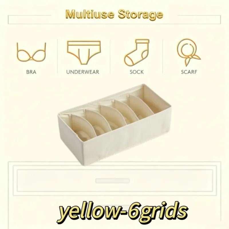 Drawer Underwear Socks Bra Storage Box Clothes Storage Organizer Underwear Bag Household Wardrobe Box Cabinet Drawer Organizer