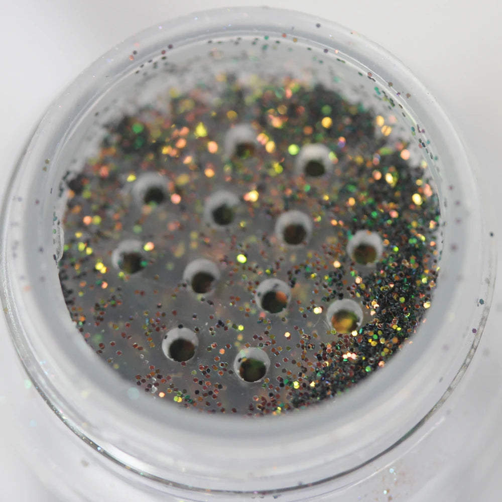 Cosmetic Beautiful Multichrome Loose Face Sparkly Diamond Pigment Powder Dust Safe for Eyeshadow Makeup Body Lipgloss Nail Art